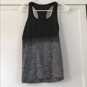Black gradient Lululemon tank